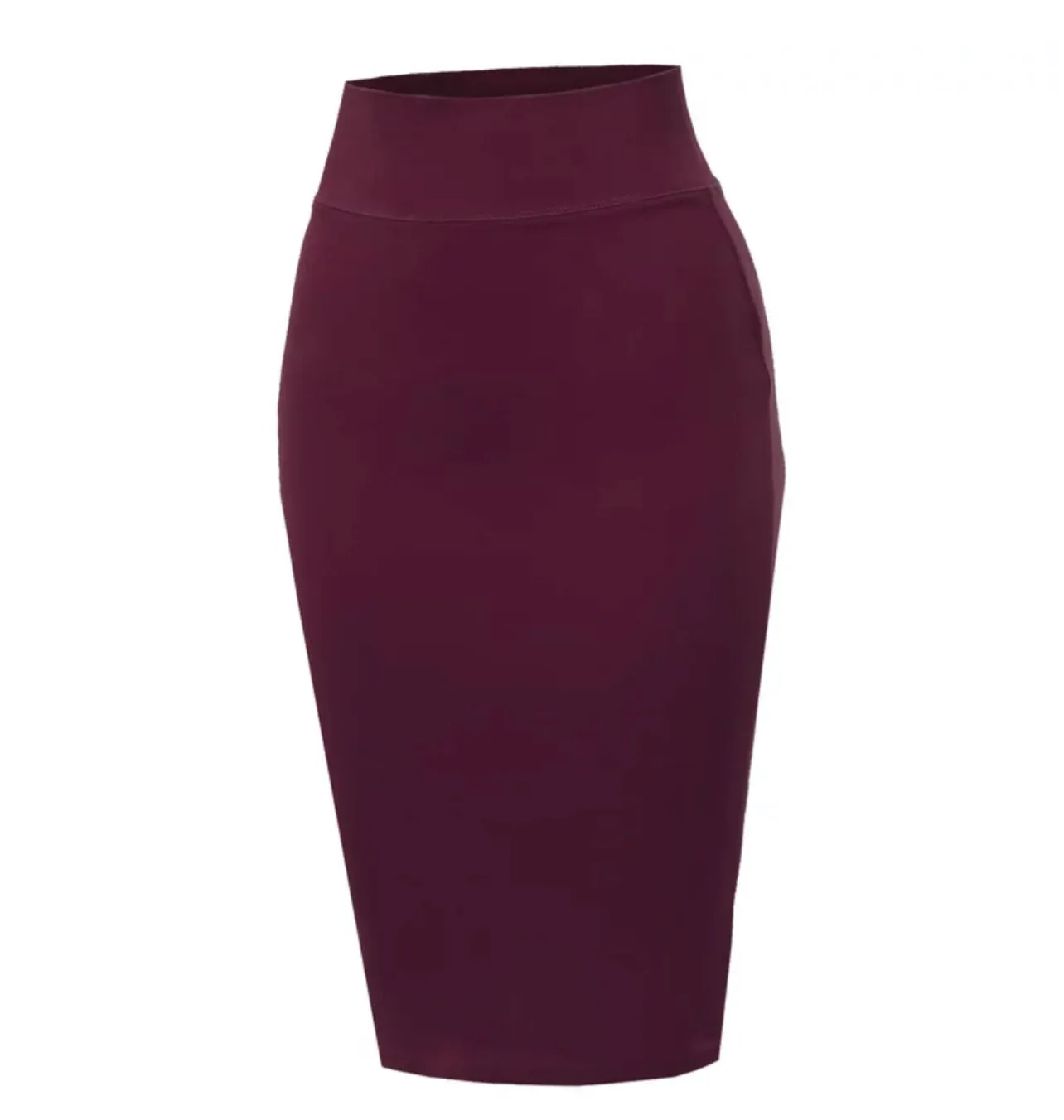 Classic Popular High Waist Tummy Control Pencil Skirt