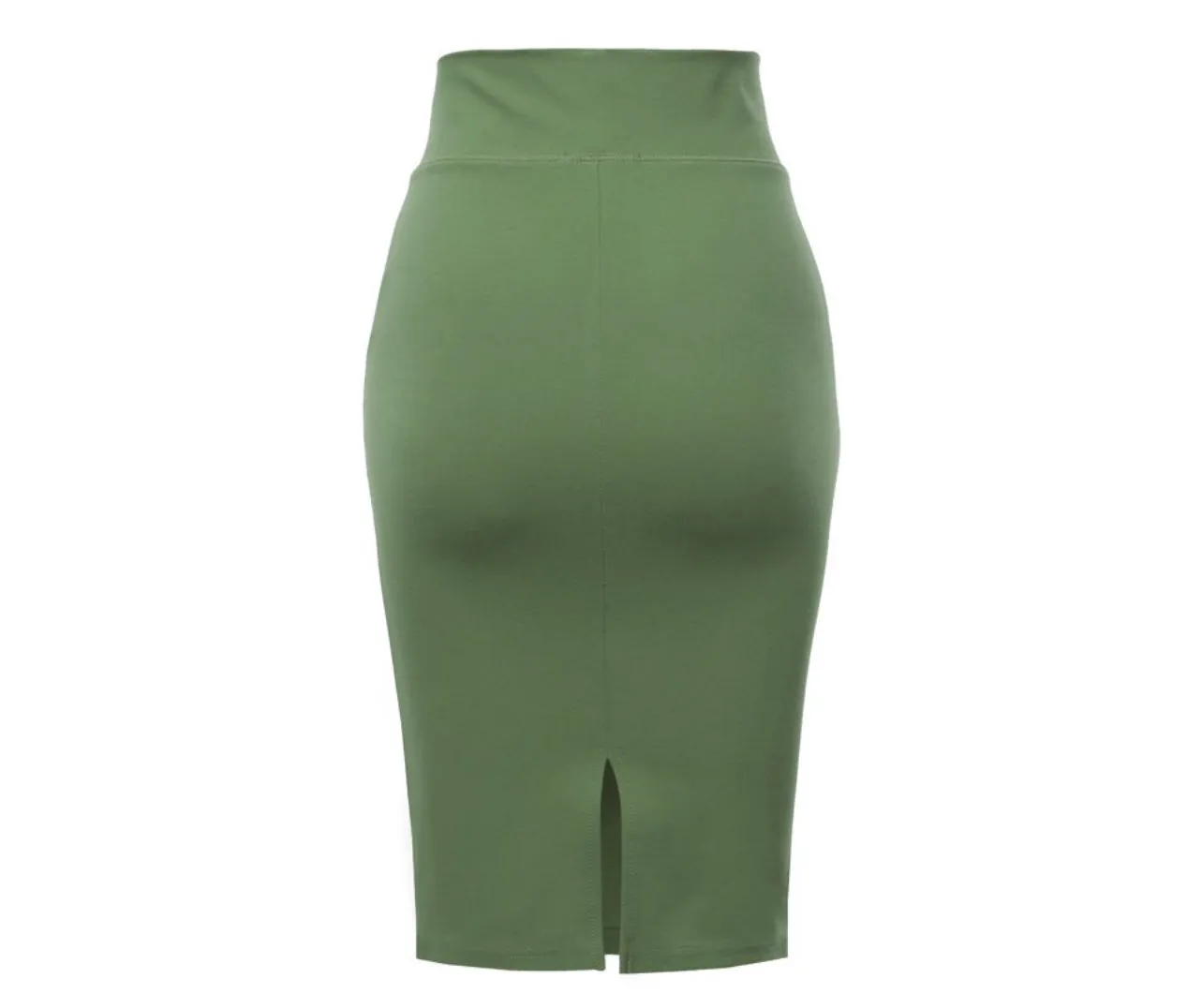 Classic Popular High Waist Tummy Control Pencil Skirt
