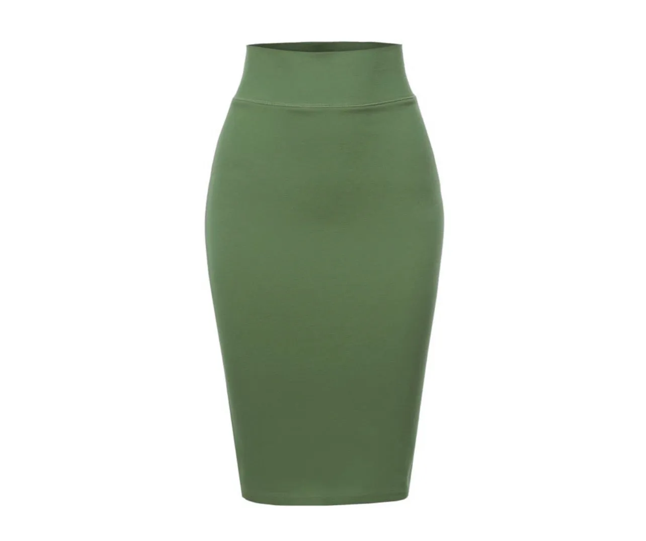 Classic Popular High Waist Tummy Control Pencil Skirt