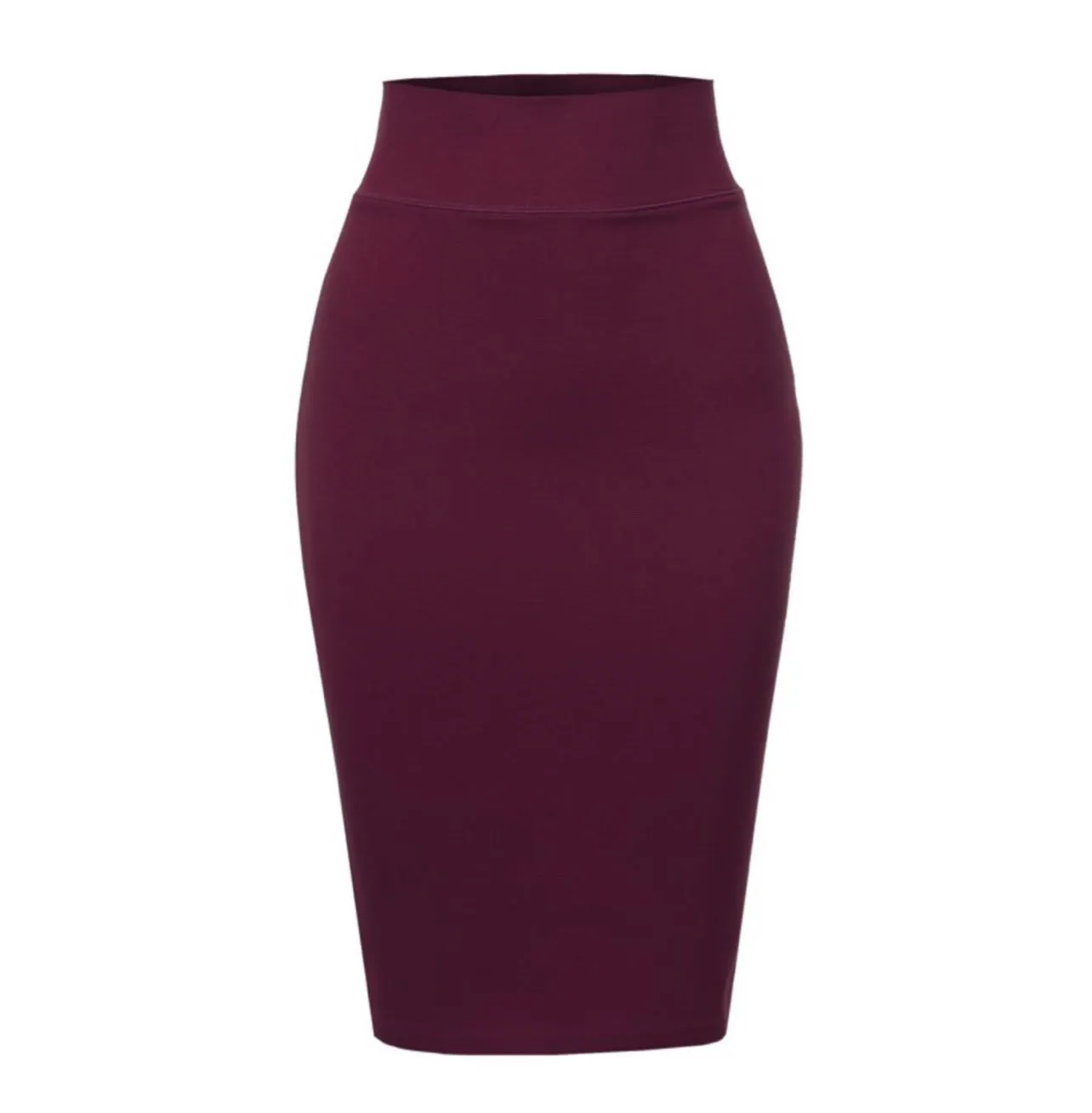 Classic Popular High Waist Tummy Control Pencil Skirt