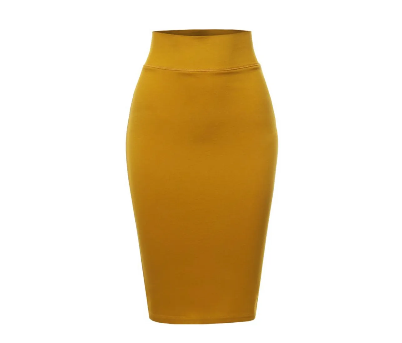 Classic Popular High Waist Tummy Control Pencil Skirt