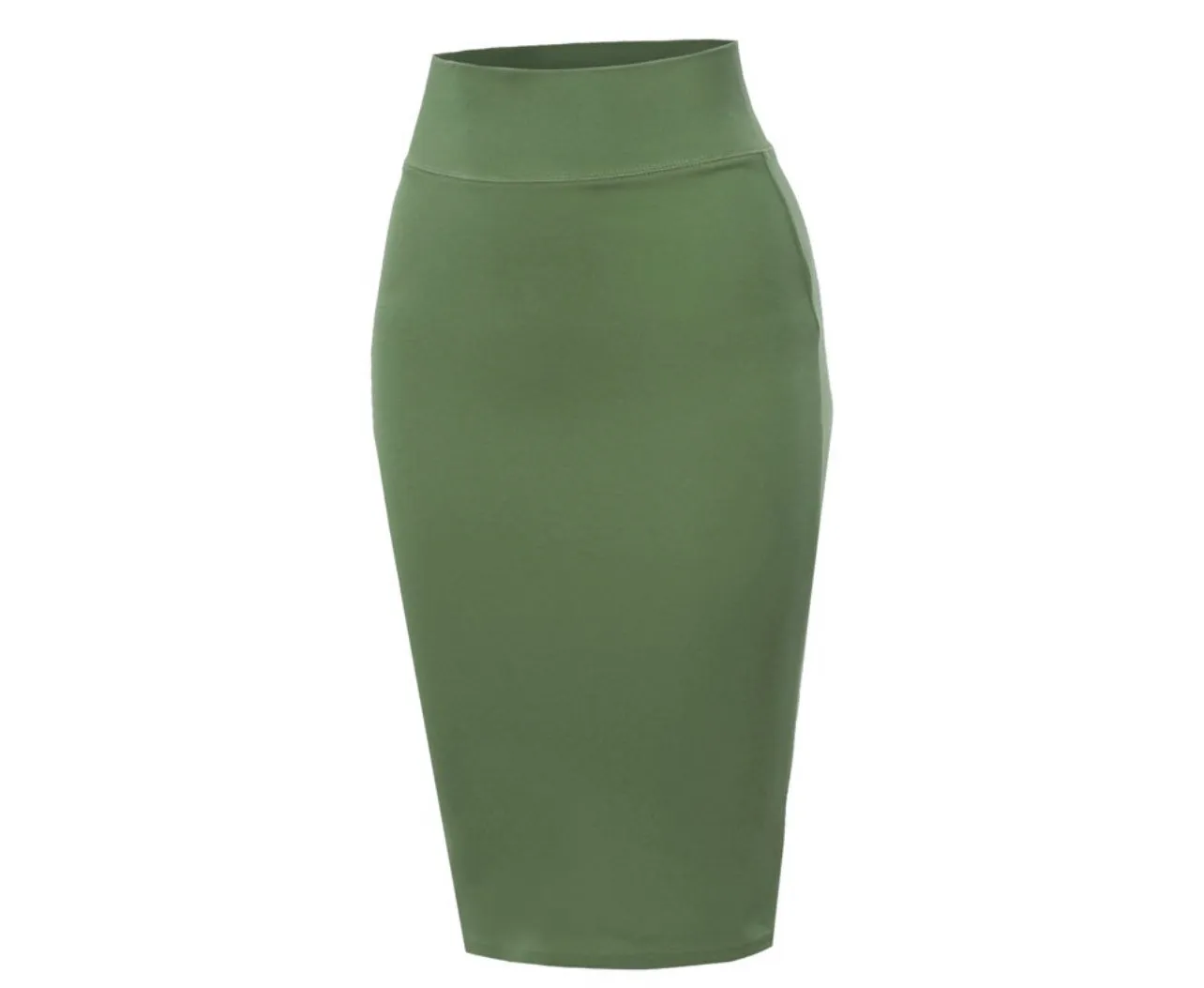 Classic Popular High Waist Tummy Control Pencil Skirt