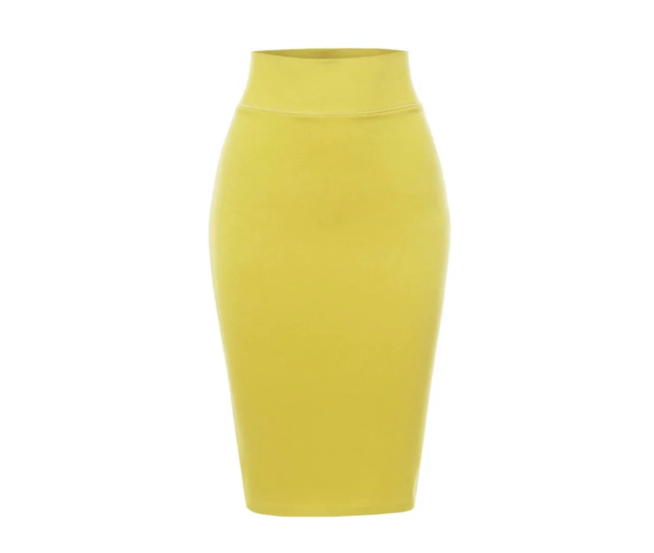 Classic Popular High Waist Tummy Control Pencil Skirt