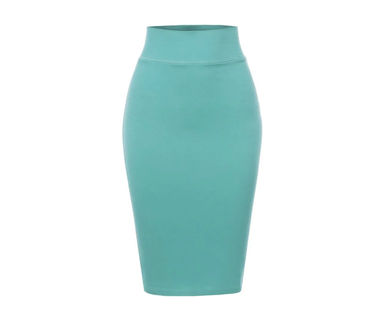 Classic Popular High Waist Tummy Control Pencil Skirt