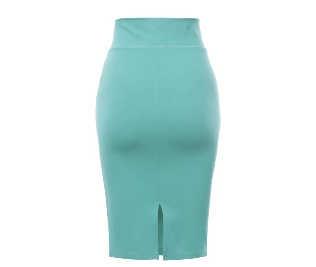 Classic Popular High Waist Tummy Control Pencil Skirt