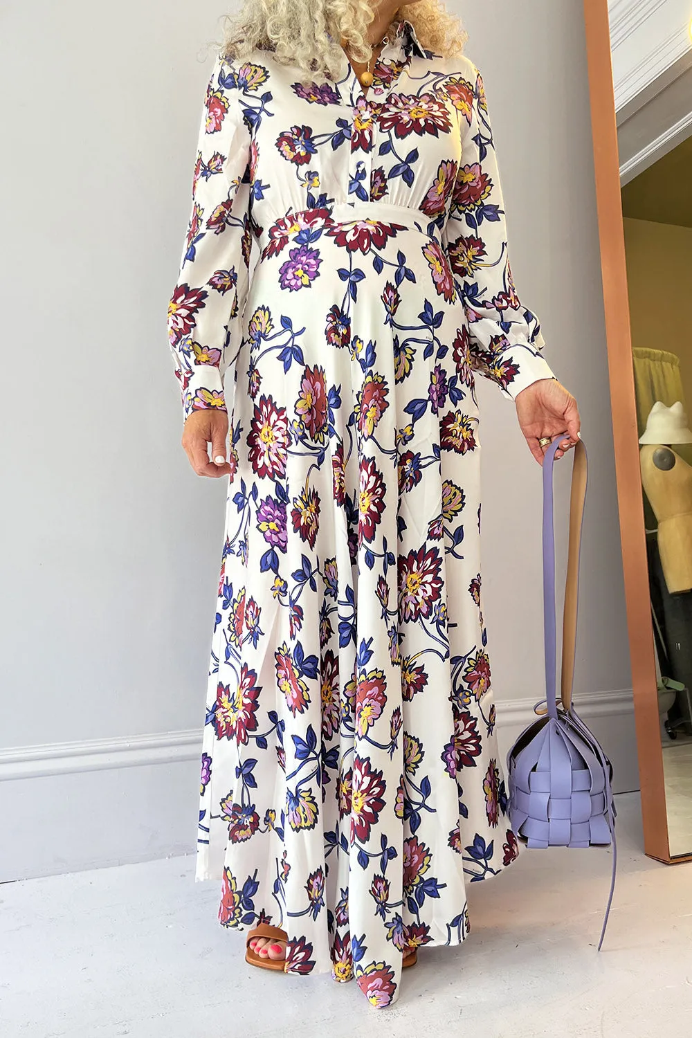CO|TE- Marina Dress: White Floral
