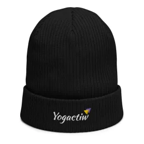 Cuffed Beanie in Black | Organic Cotton