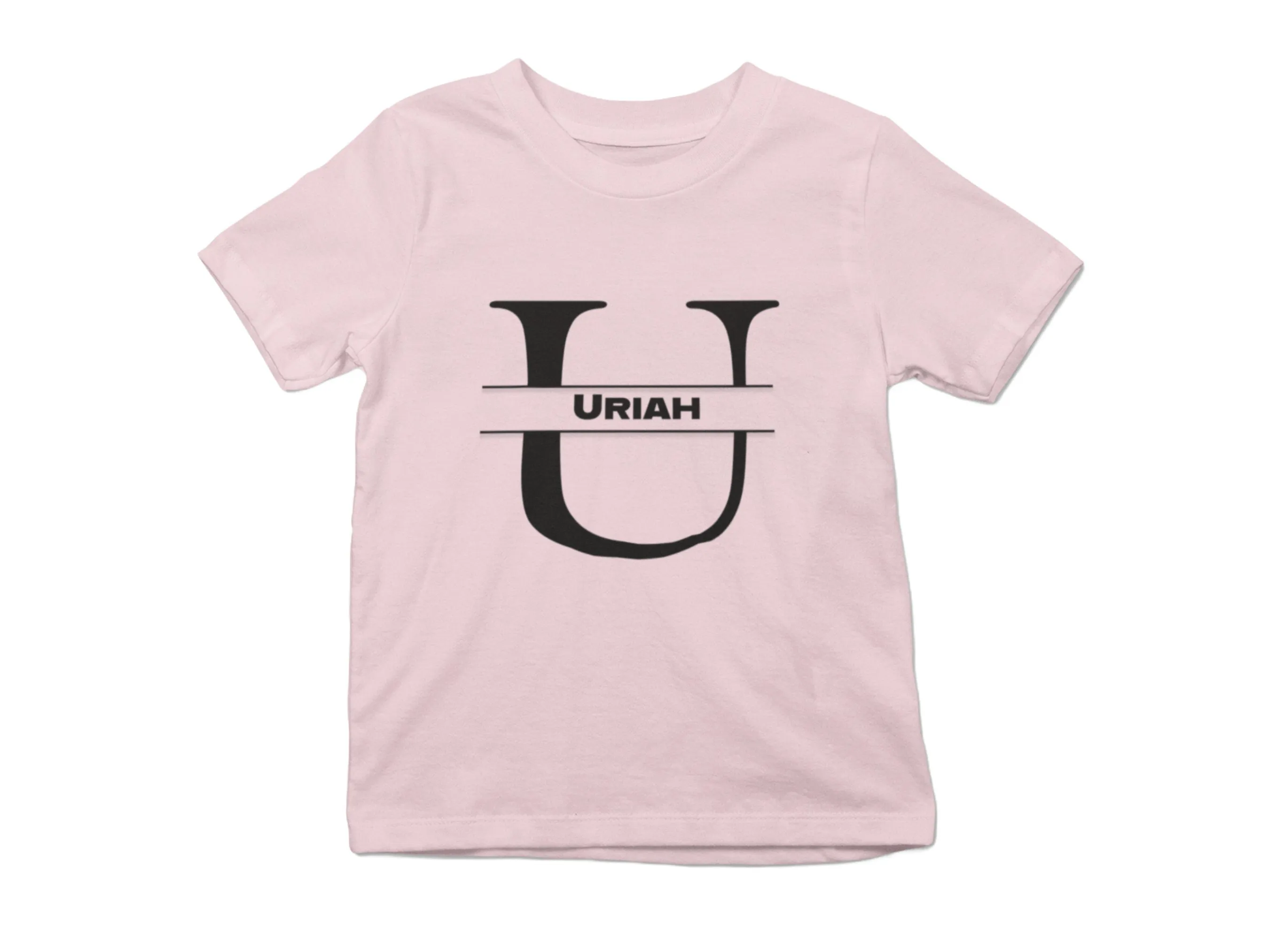 Custom Toddler Shirt Gift for Birthday Girl Custom your Initials U On Shirt Gift