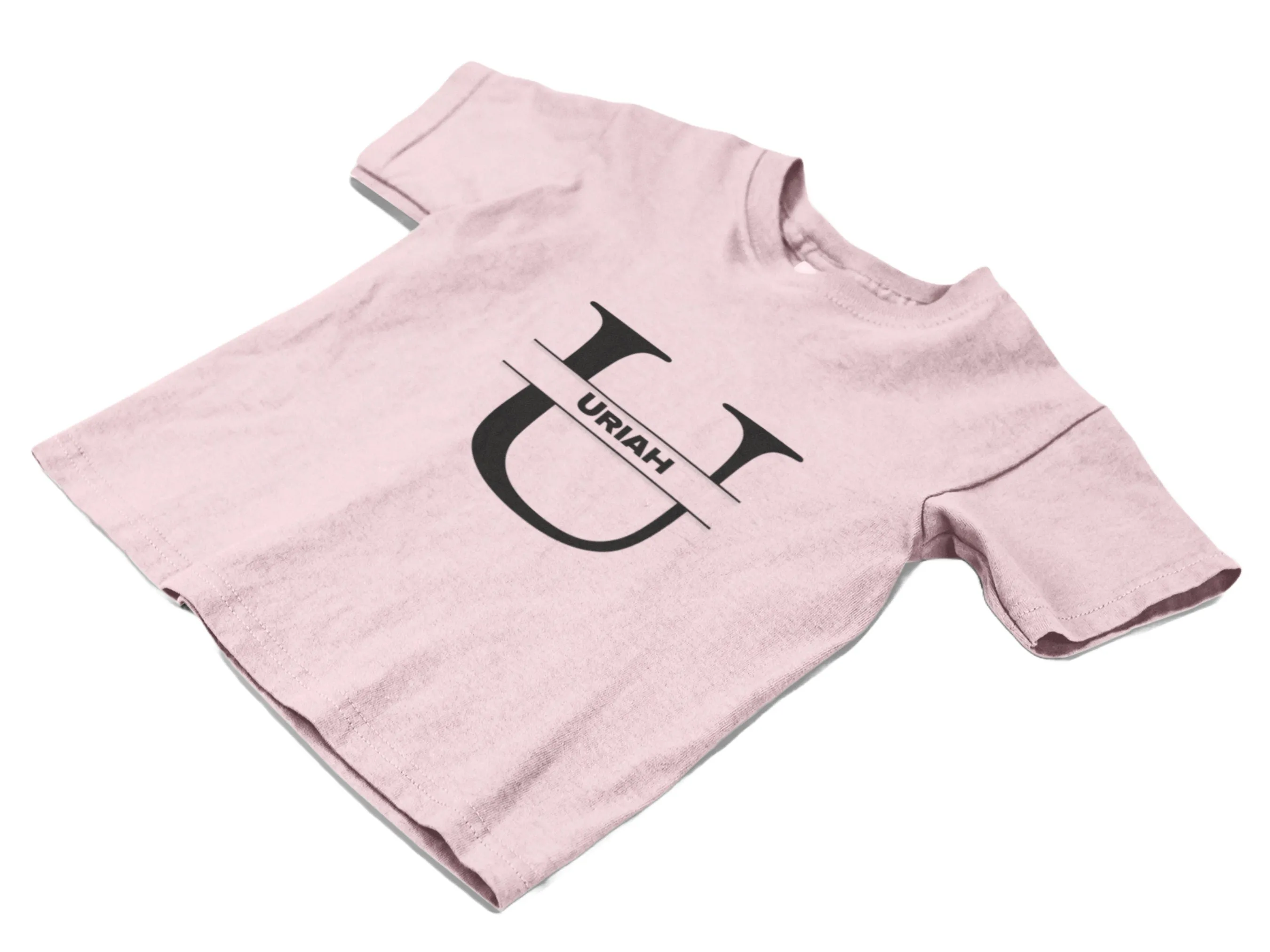 Custom Toddler Shirt Gift for Birthday Girl Custom your Initials U On Shirt Gift
