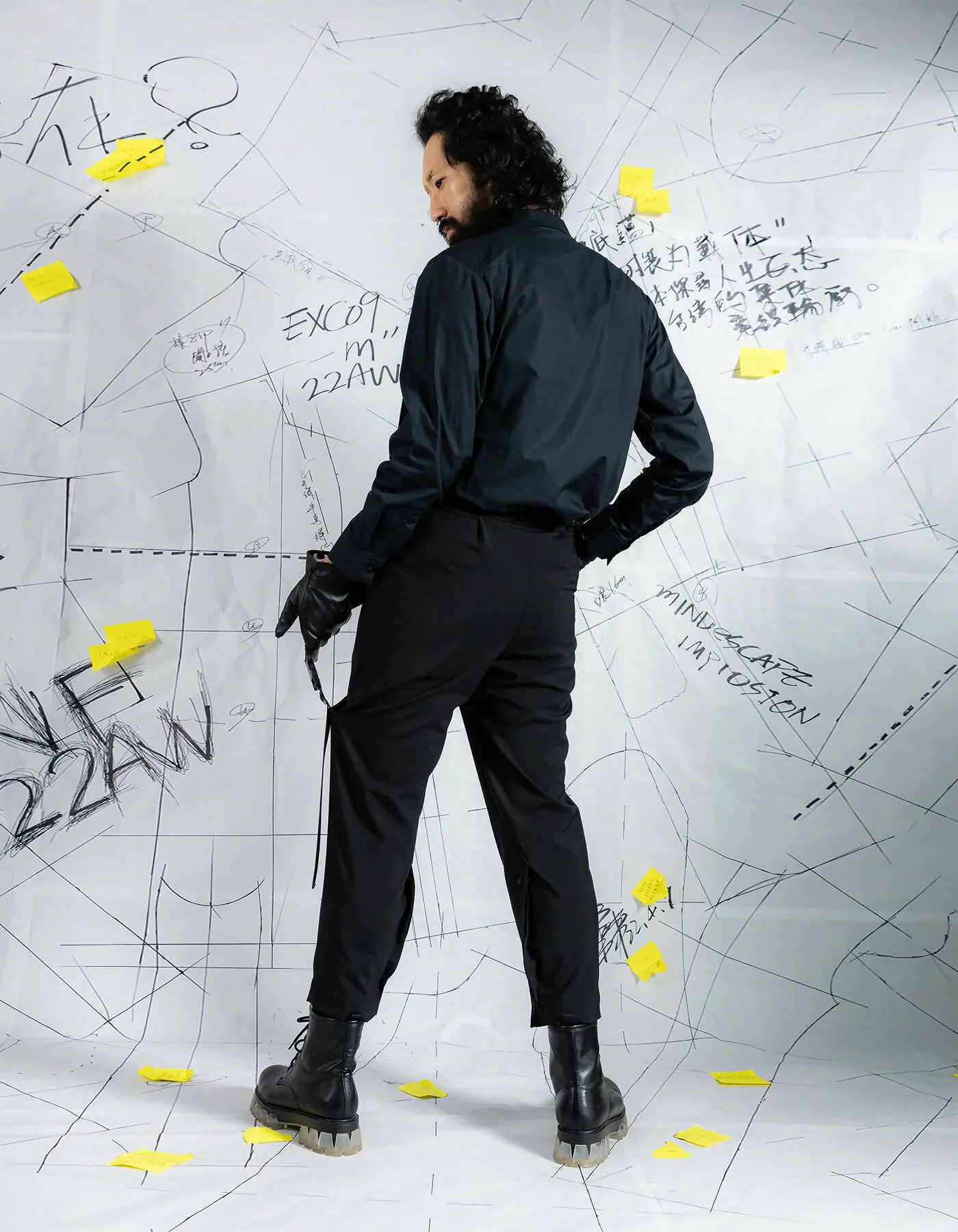 Deconstructed Functional Trousers