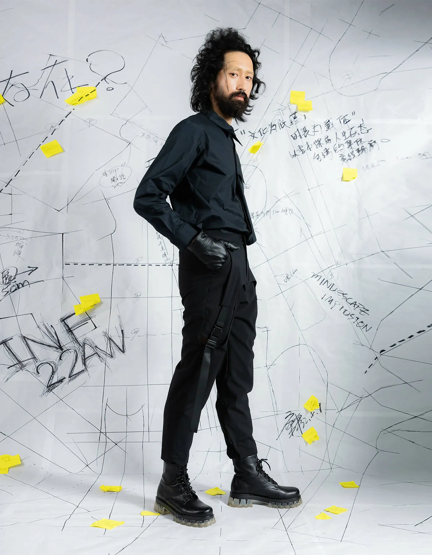 Deconstructed Functional Trousers