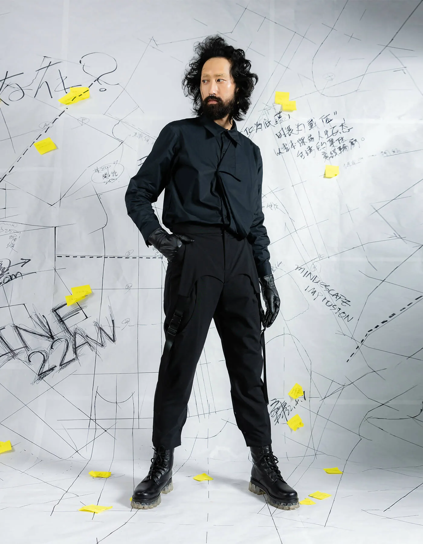 Deconstructed Functional Trousers