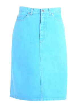 Denim Pencil Skirt