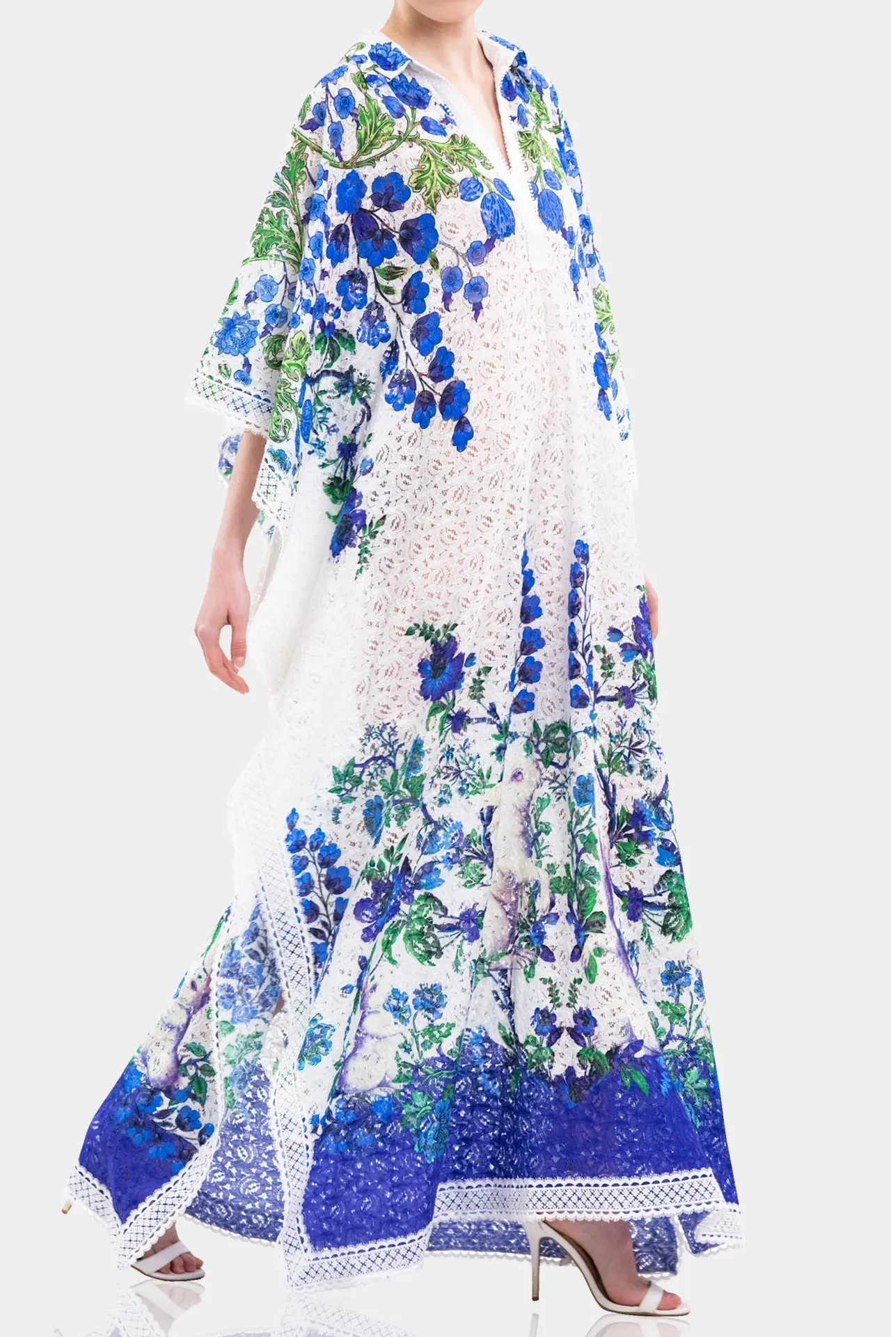 Designer Kaftan Dress in Cotton