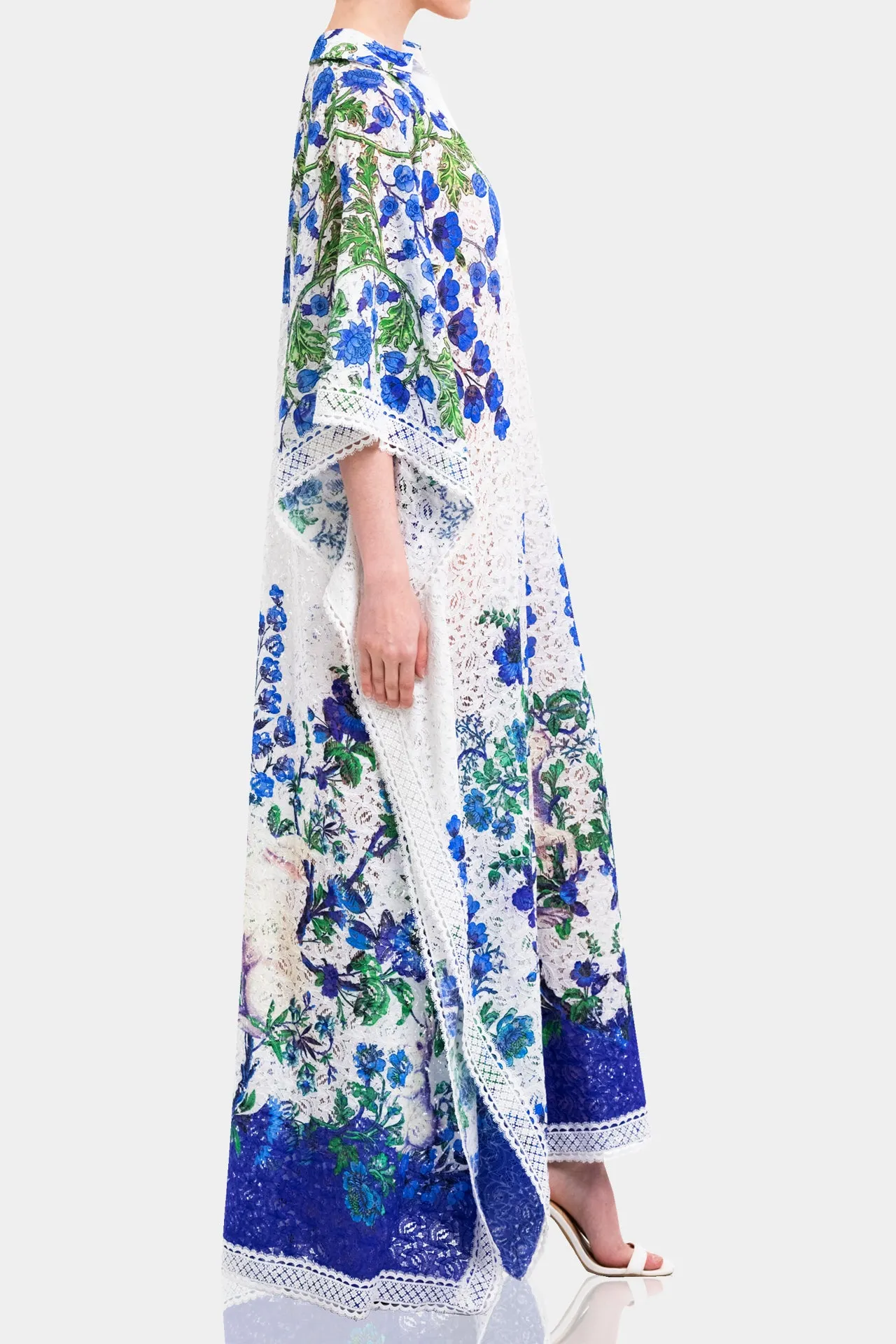 Designer Kaftan Dress in Cotton