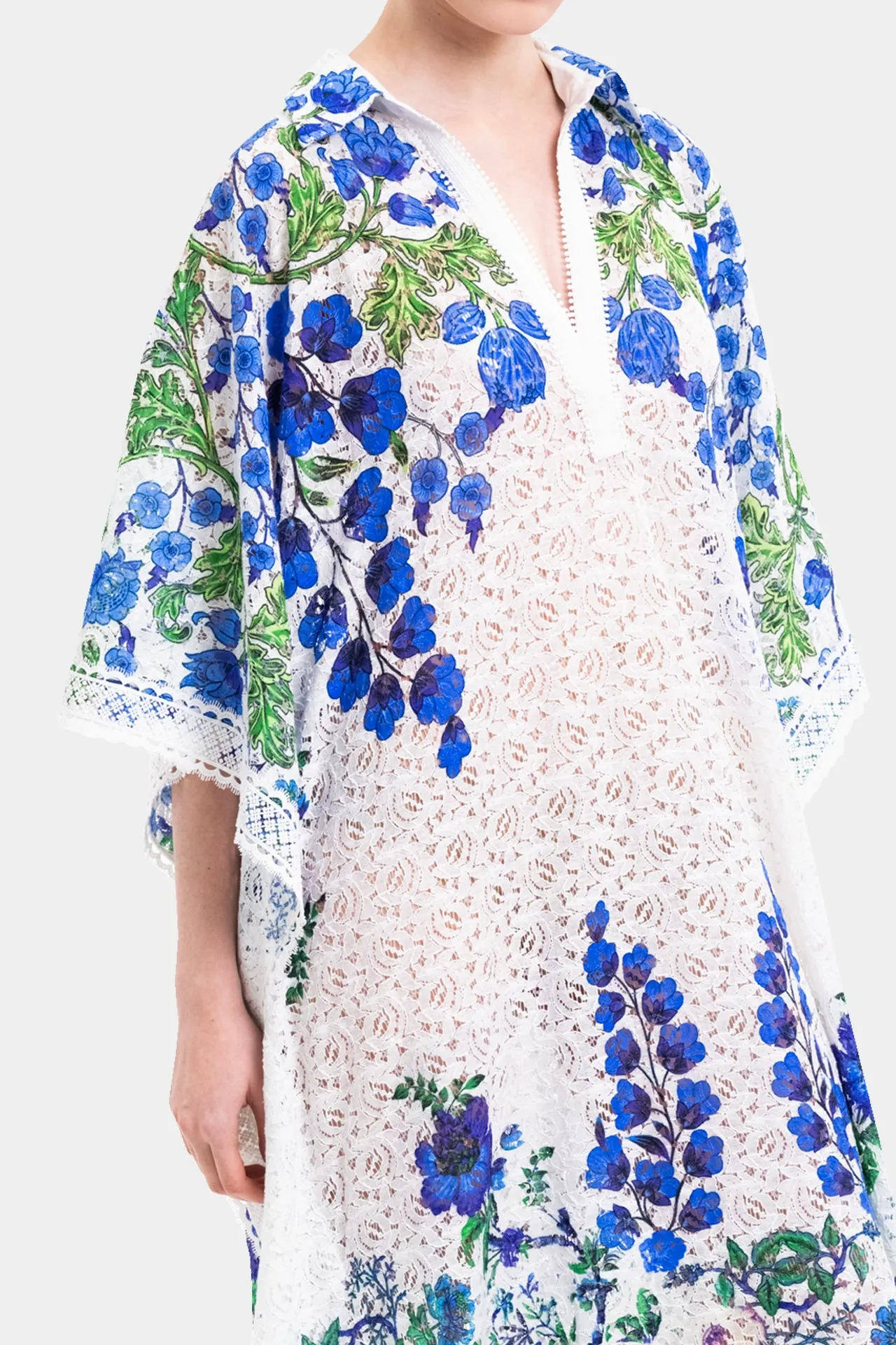 Designer Kaftan Dress in Cotton