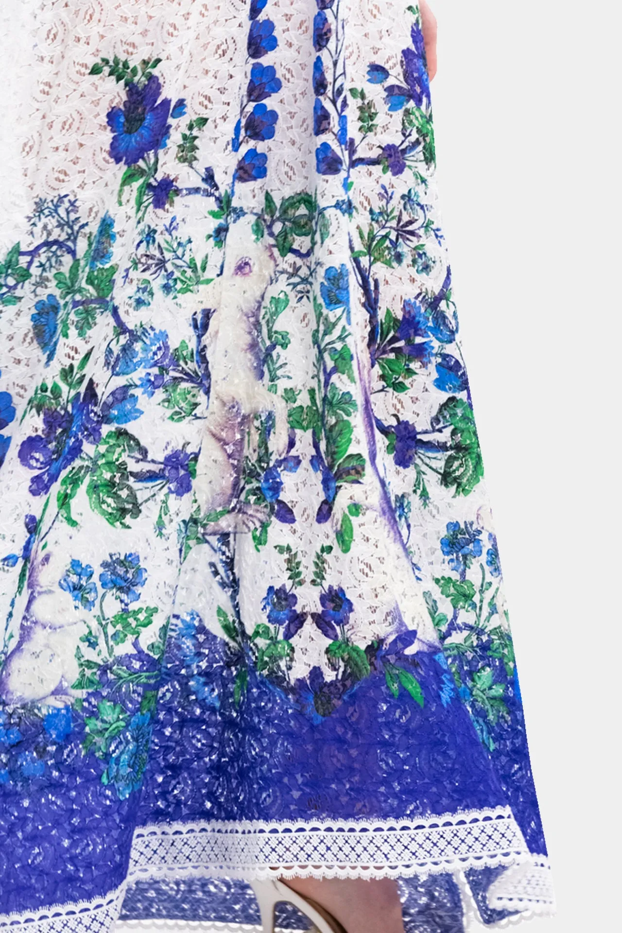 Designer Kaftan Dress in Cotton