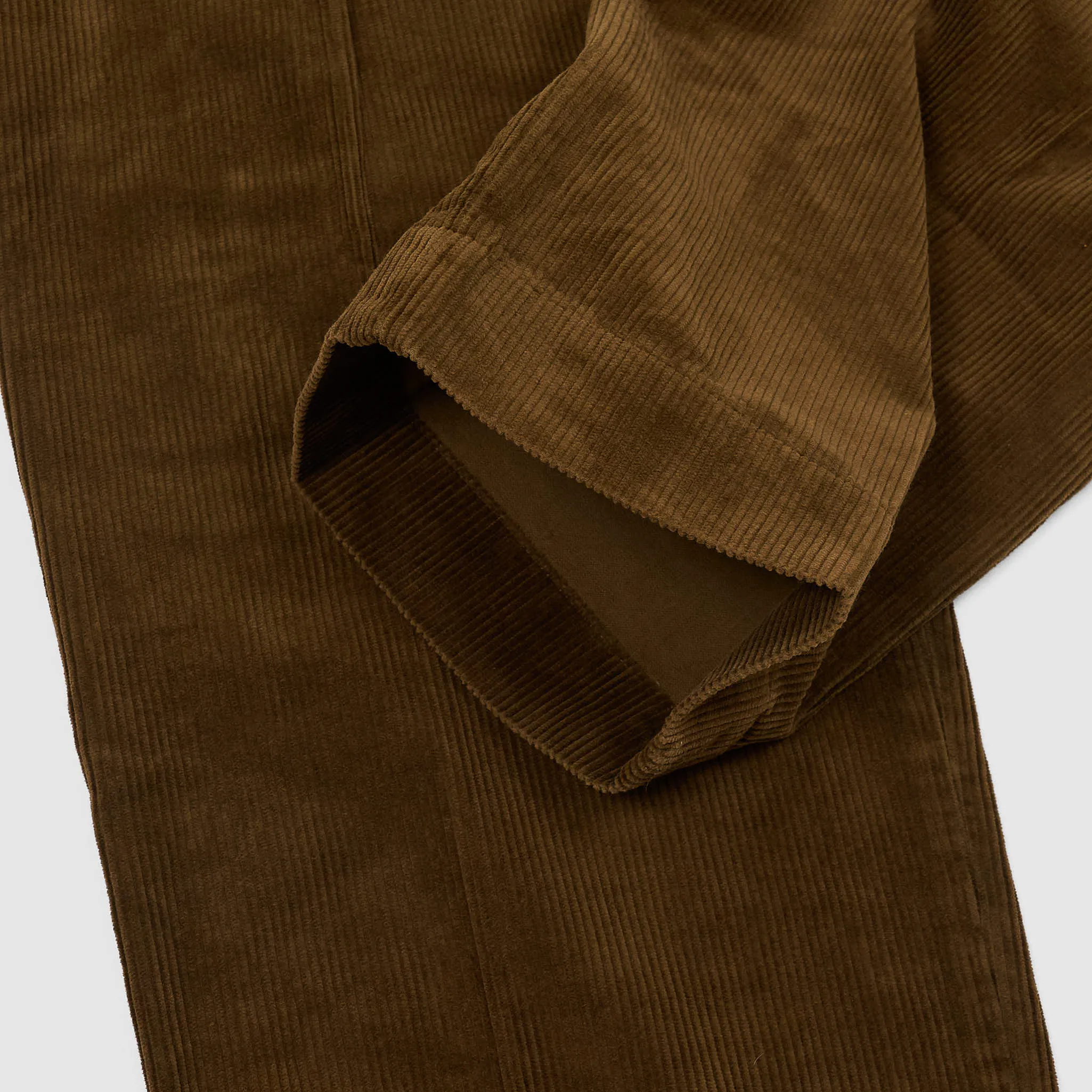 Double RL Ladies Cropped Corduroy Wide-Leg Trousers