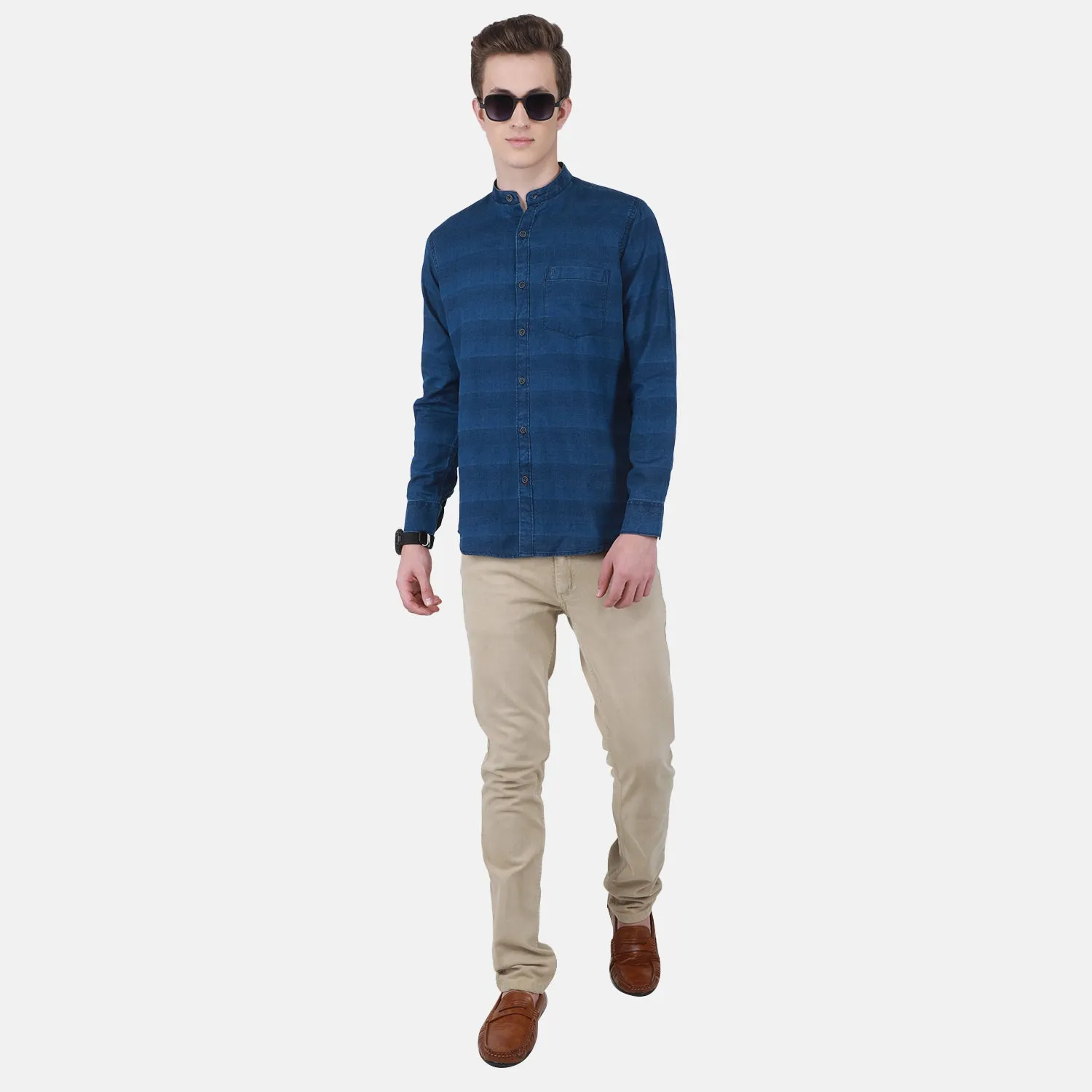 Duke Stardust Men Full Sleeve Cotton Shirt (SDO8997Q)