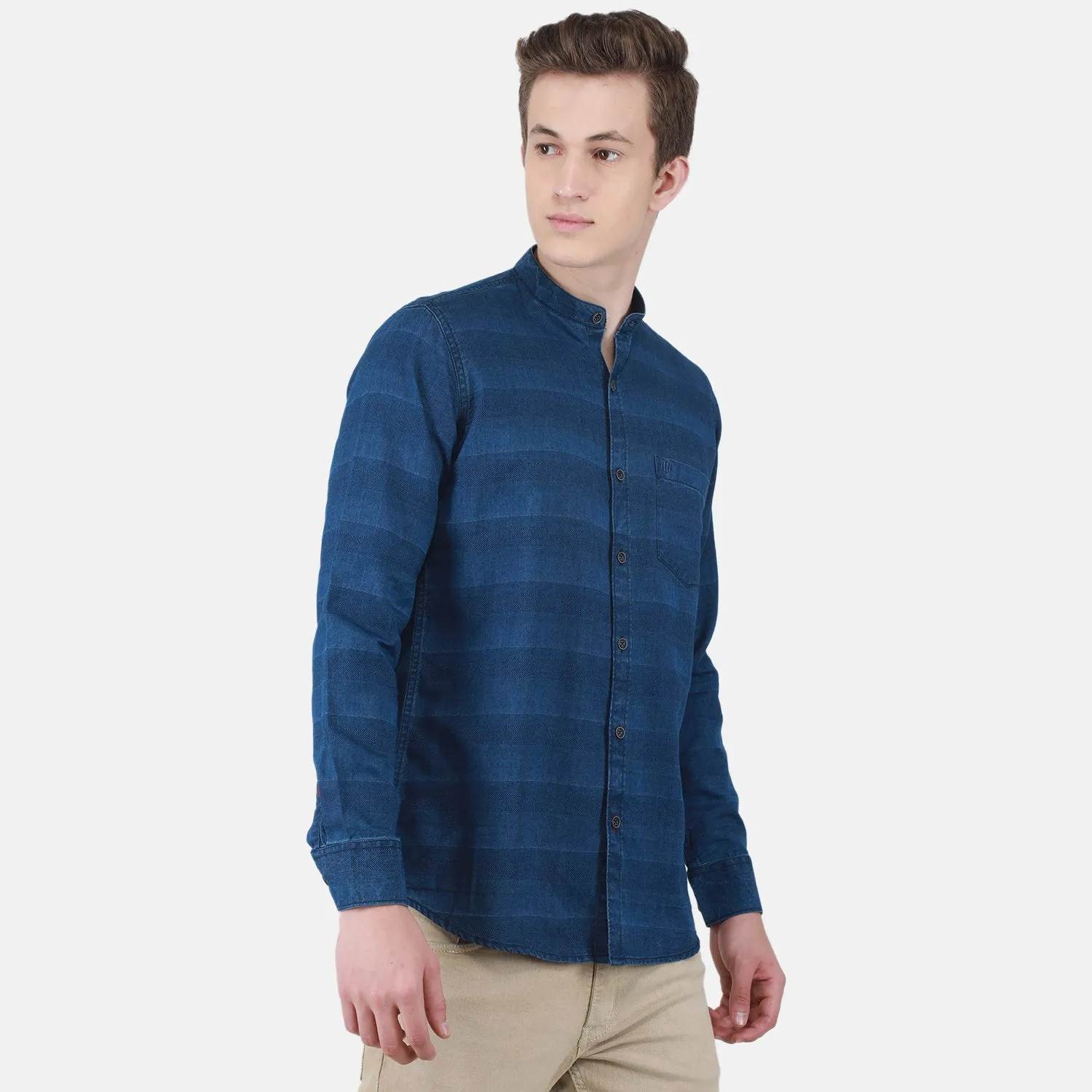 Duke Stardust Men Full Sleeve Cotton Shirt (SDO8997Q)