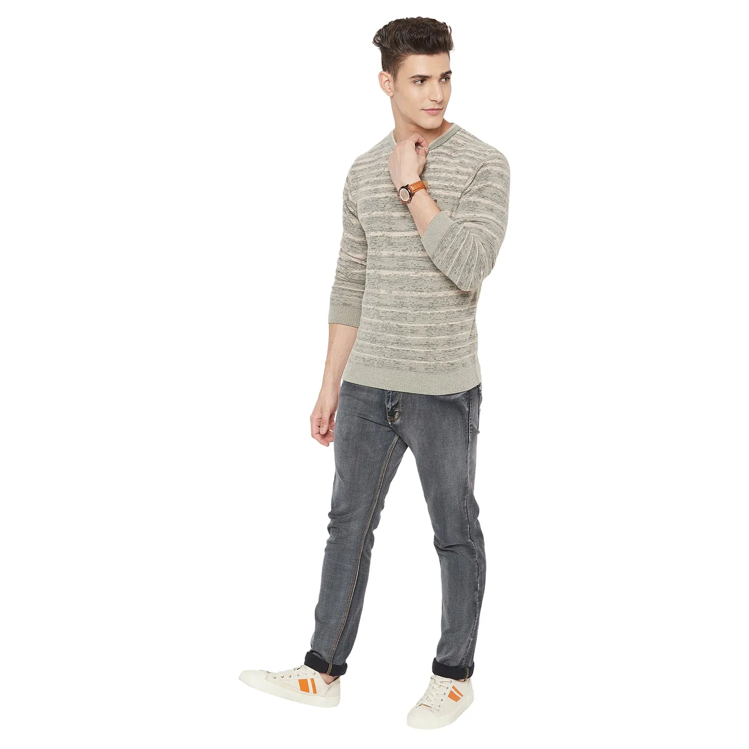 Duke Stardust Men Full Sleeve Round Neck Sweater (SDS2070)