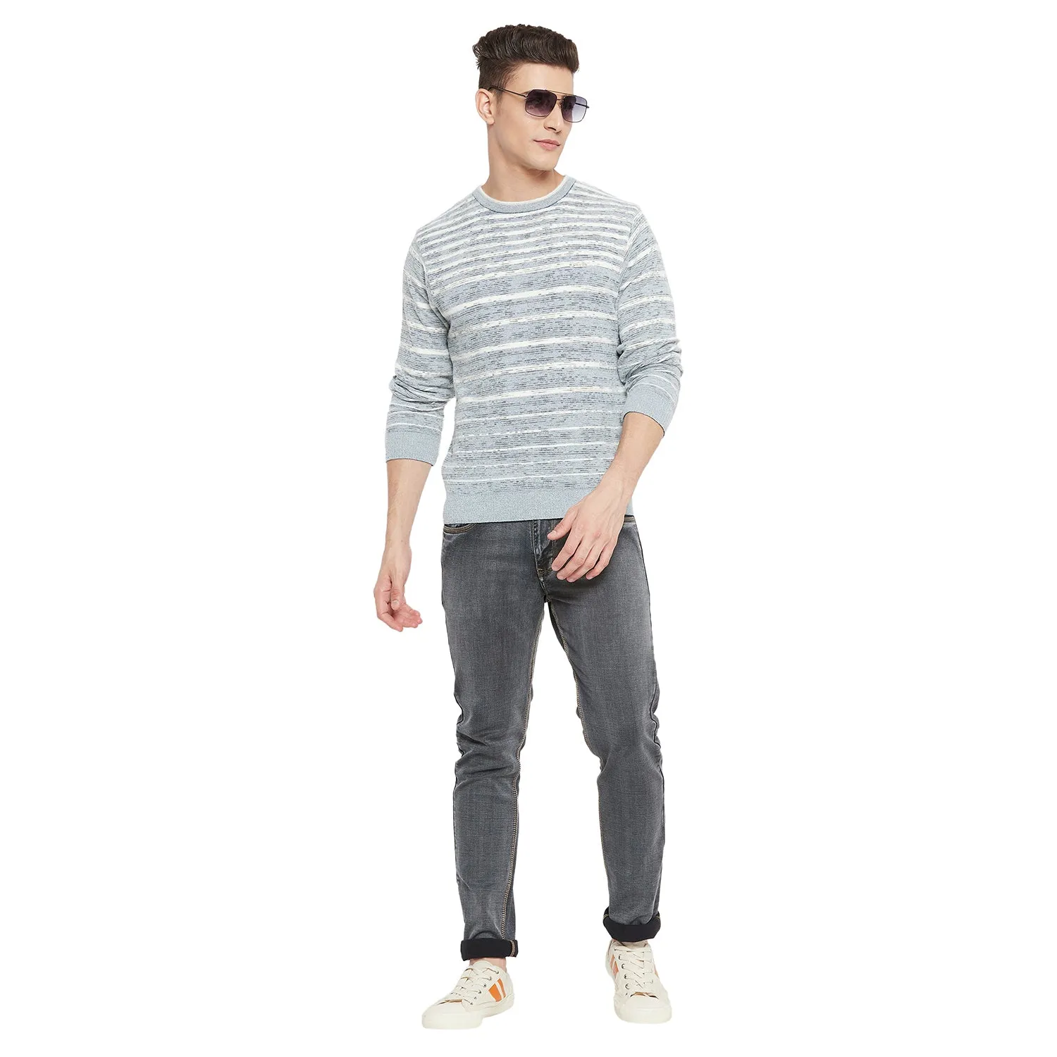 Duke Stardust Men Full Sleeve Round Neck Sweater (SDS2070)