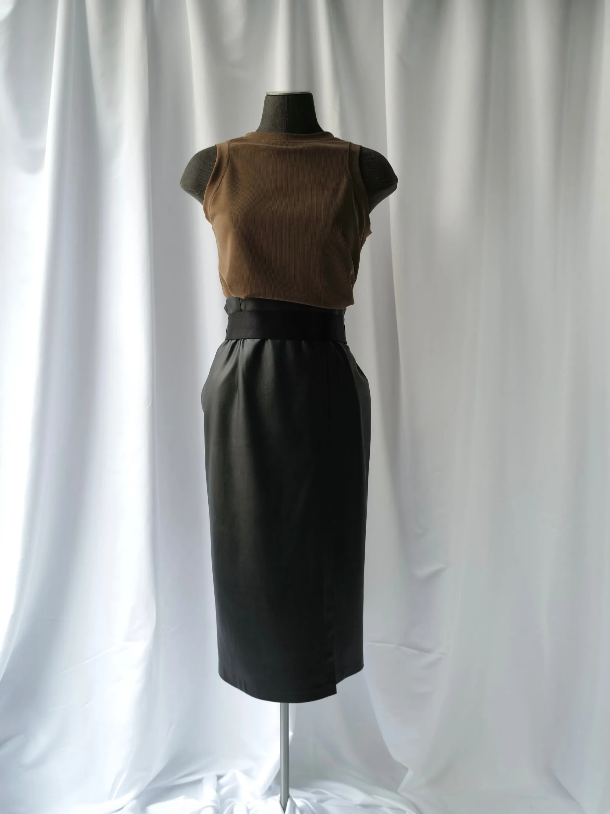 Eco Leather  PENCIL SKIRT