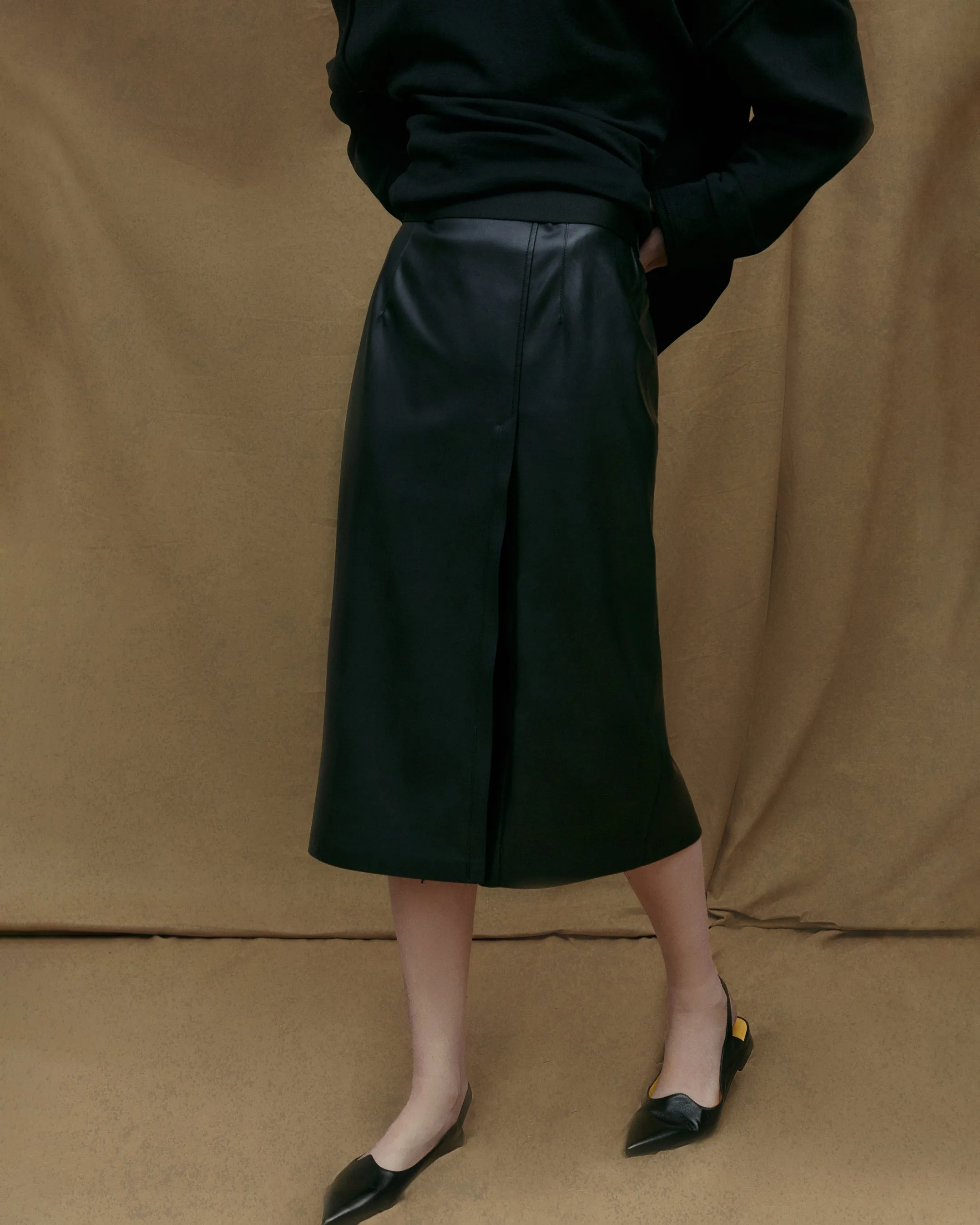 Eco Leather  PENCIL SKIRT