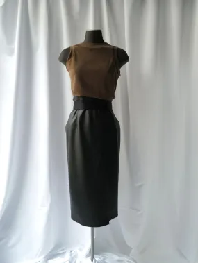 Eco Leather  PENCIL SKIRT