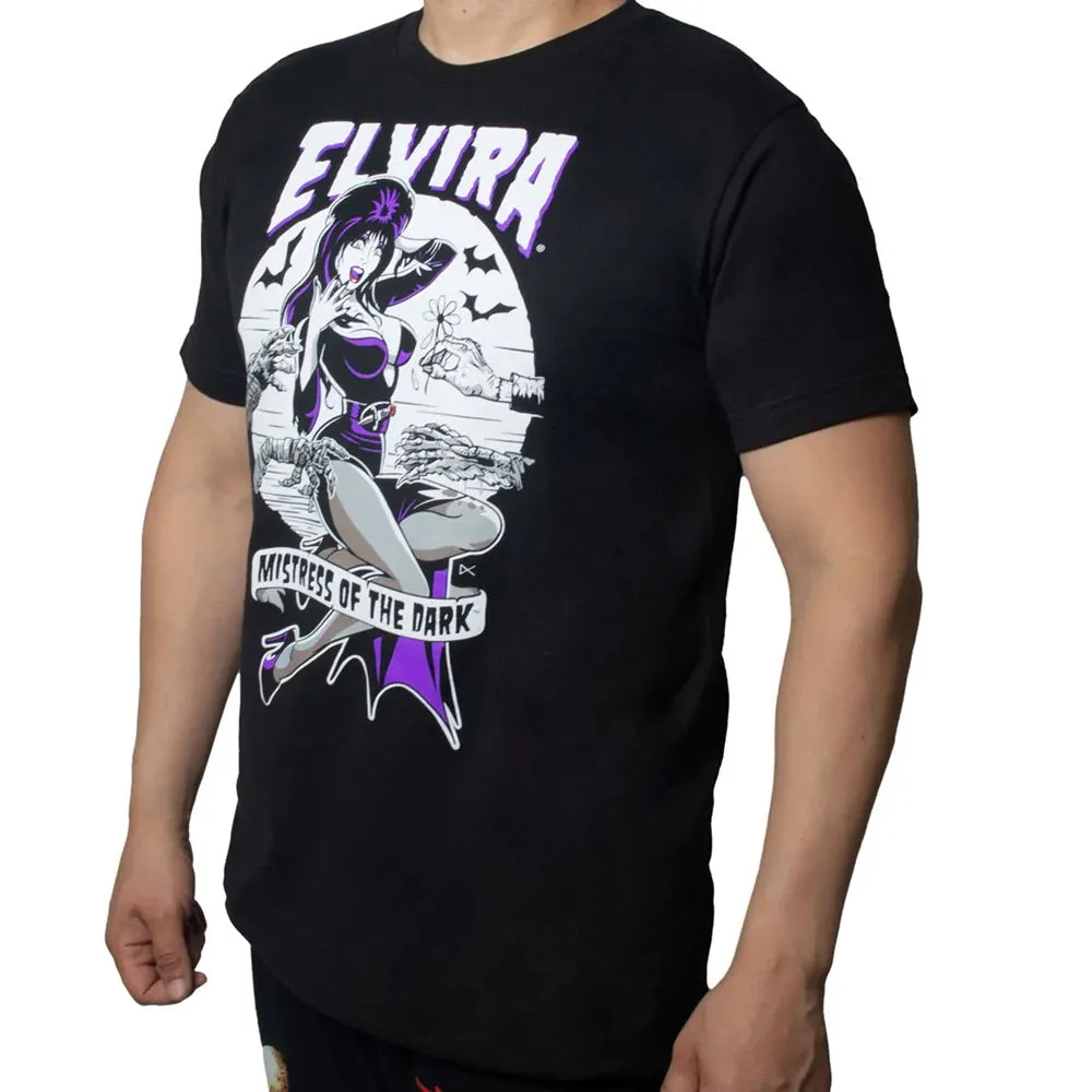 Elvira Monster Hands Girls T-shirt