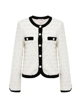 EP YAYING Parisian-style Cut-out Knit