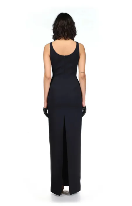 ETHEREAL Back Slit BandageDress With Hollowed Out Chest