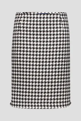 Gardeur houndstooth skirt
