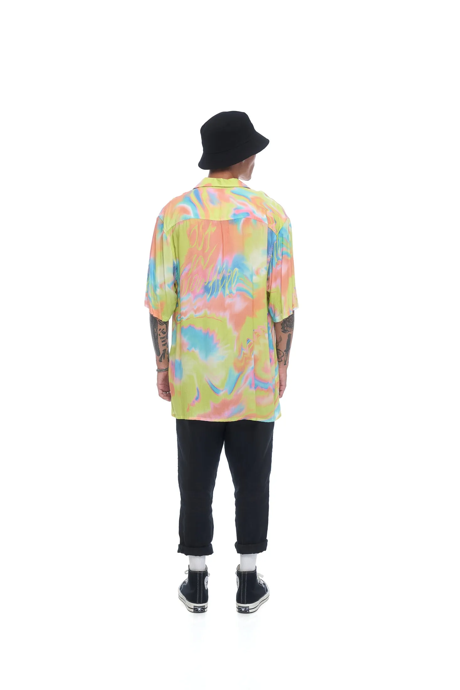 Hawaiian Bowler SS - Acid Print