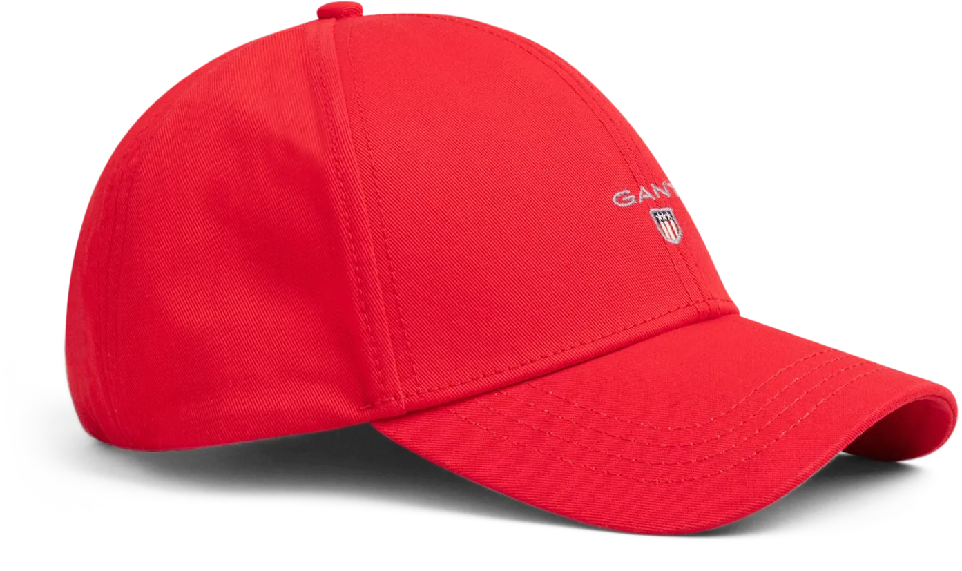 High Cotton Twill Cap - Bright Red