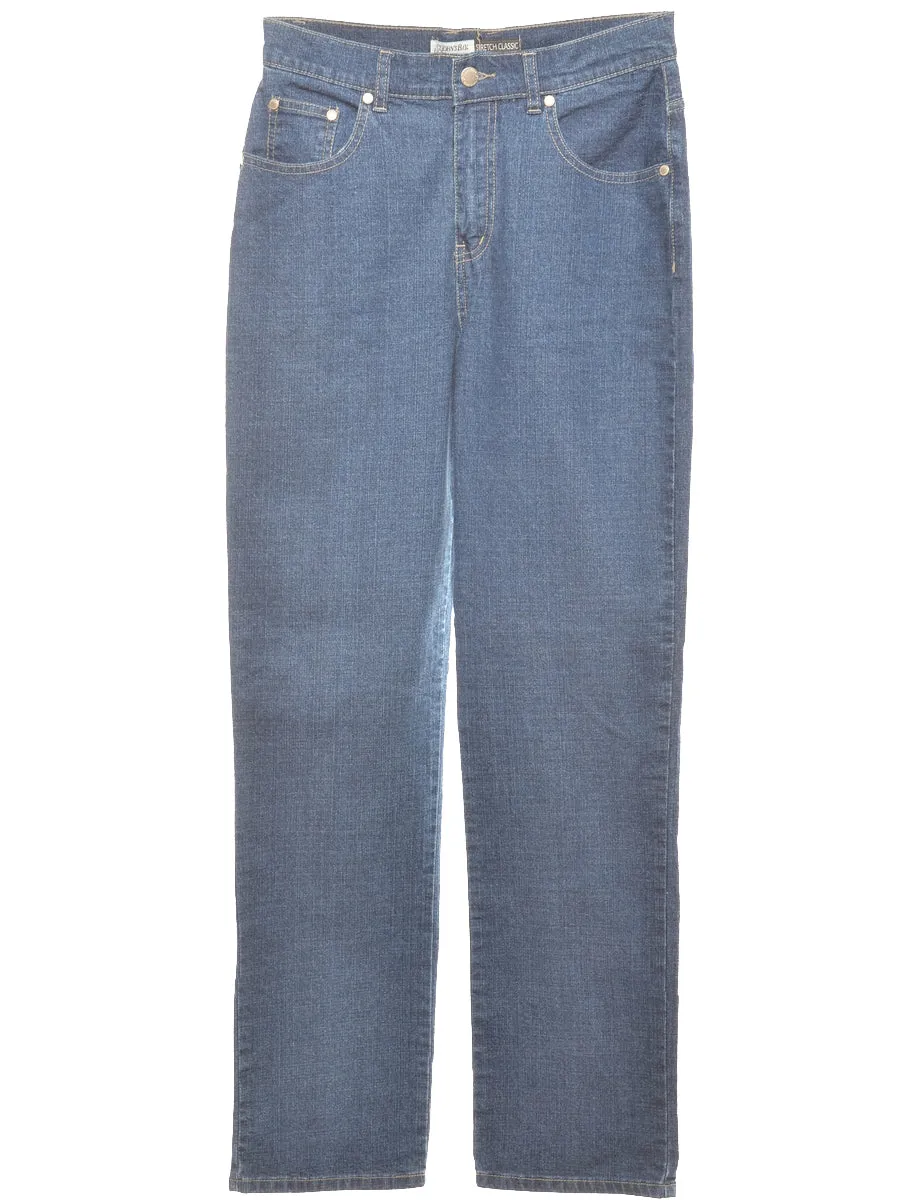 High Waist Tapered Jeans - W28 L31