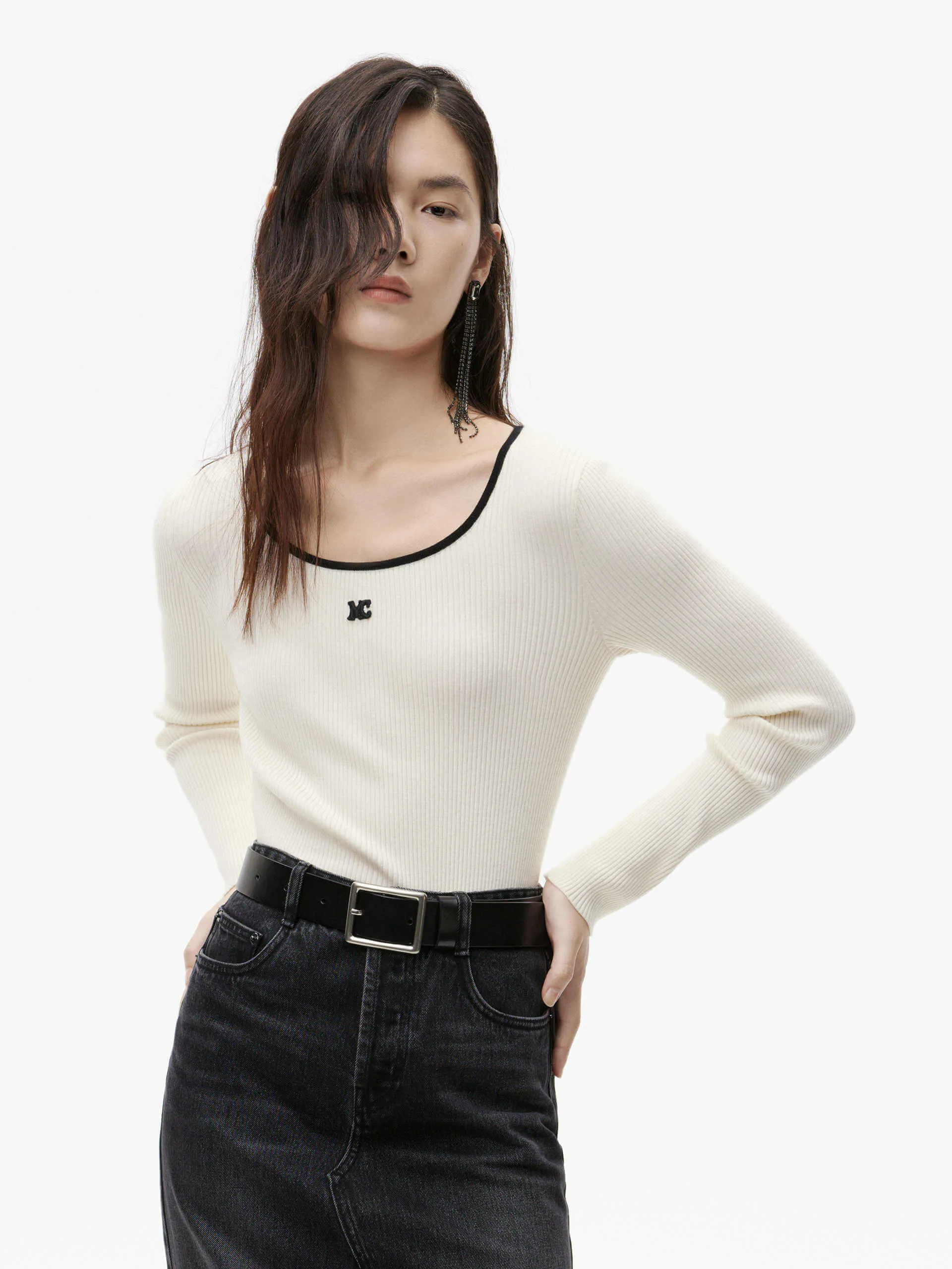 Include Wool Knitted Top
