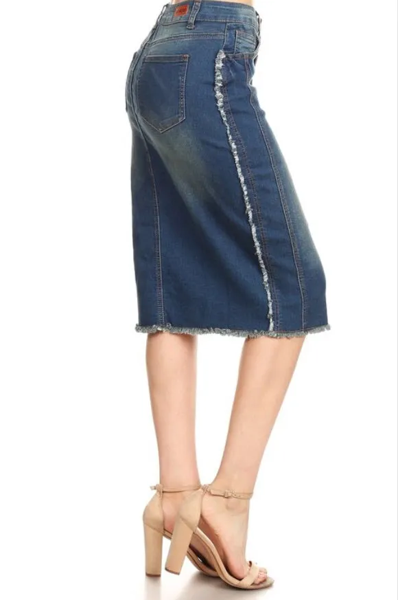 Jesse Denim Skirt