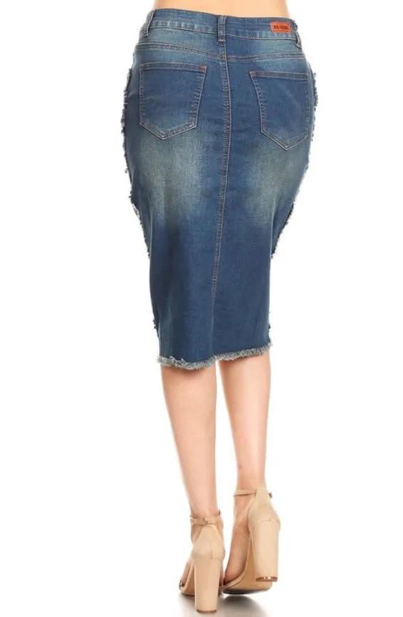 Jesse Denim Skirt