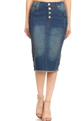 Jesse Denim Skirt