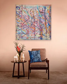 Jumper's Lake in Venice  (Print on Canvas)