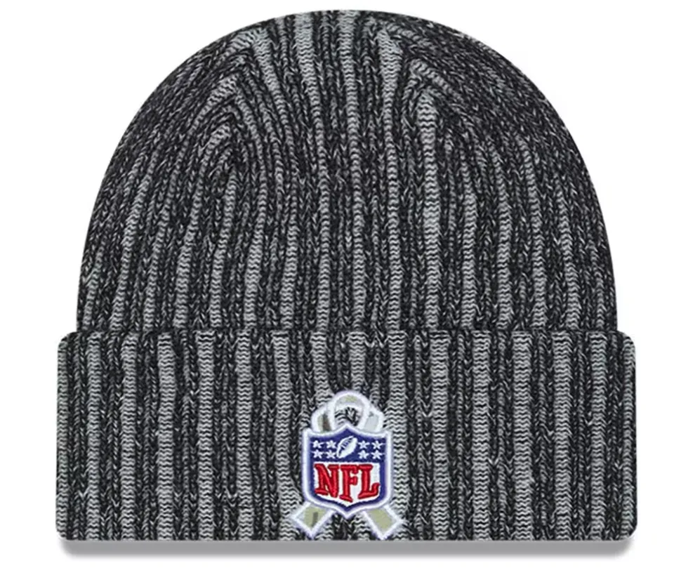 Kansas City Chiefs New Era 2023 Salute To Service Cuffed Knit Hat - Black