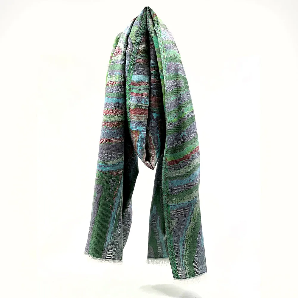 Lenzig Modal Scarf featuring Kuntjanu by Rama Sampson
