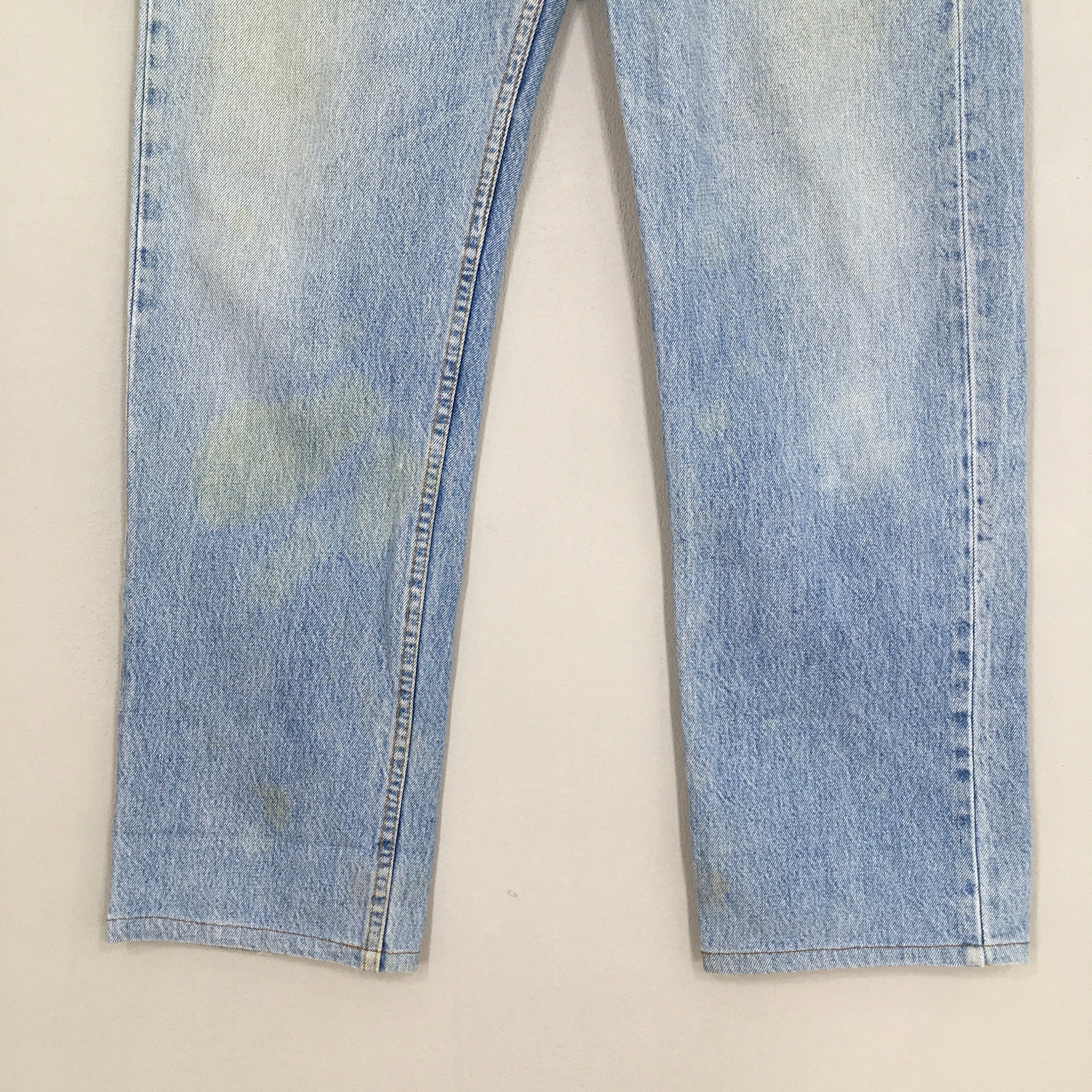 Levi's 501 Faded Dirty Light Wash Jeans Size 32x30