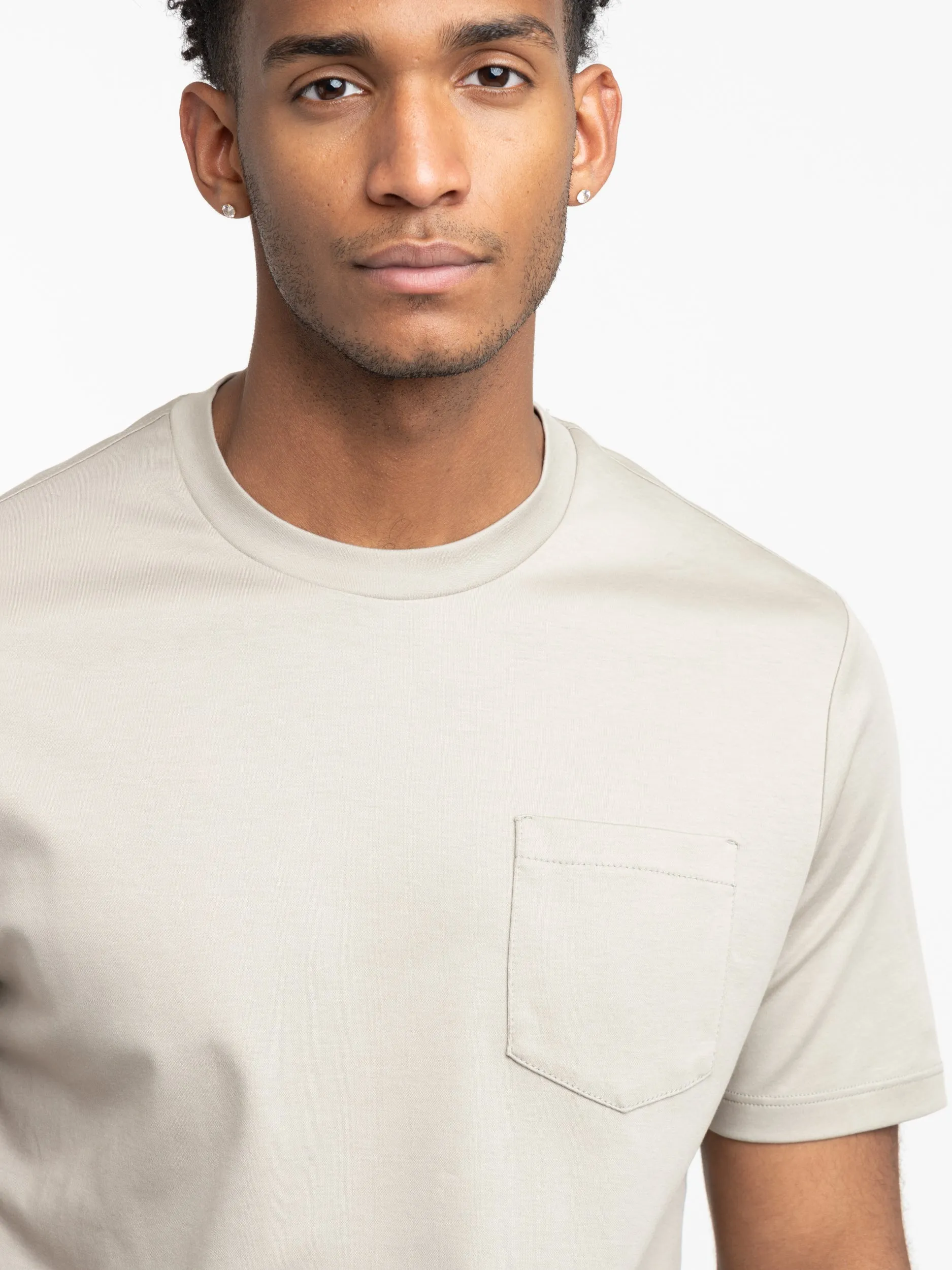 Light Green Supima Cotton Jersey