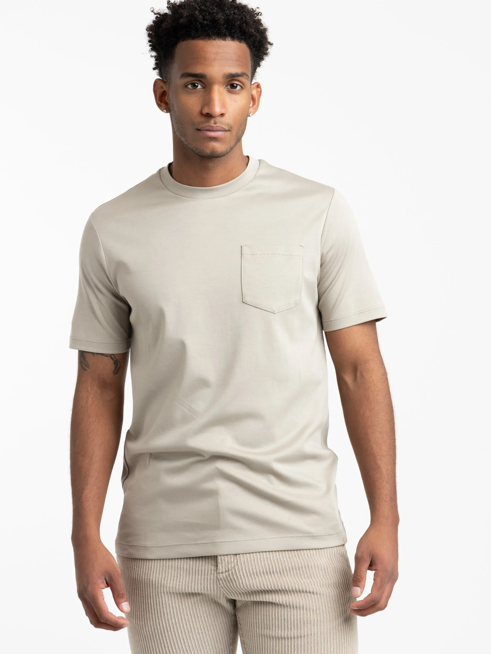 Light Green Supima Cotton Jersey