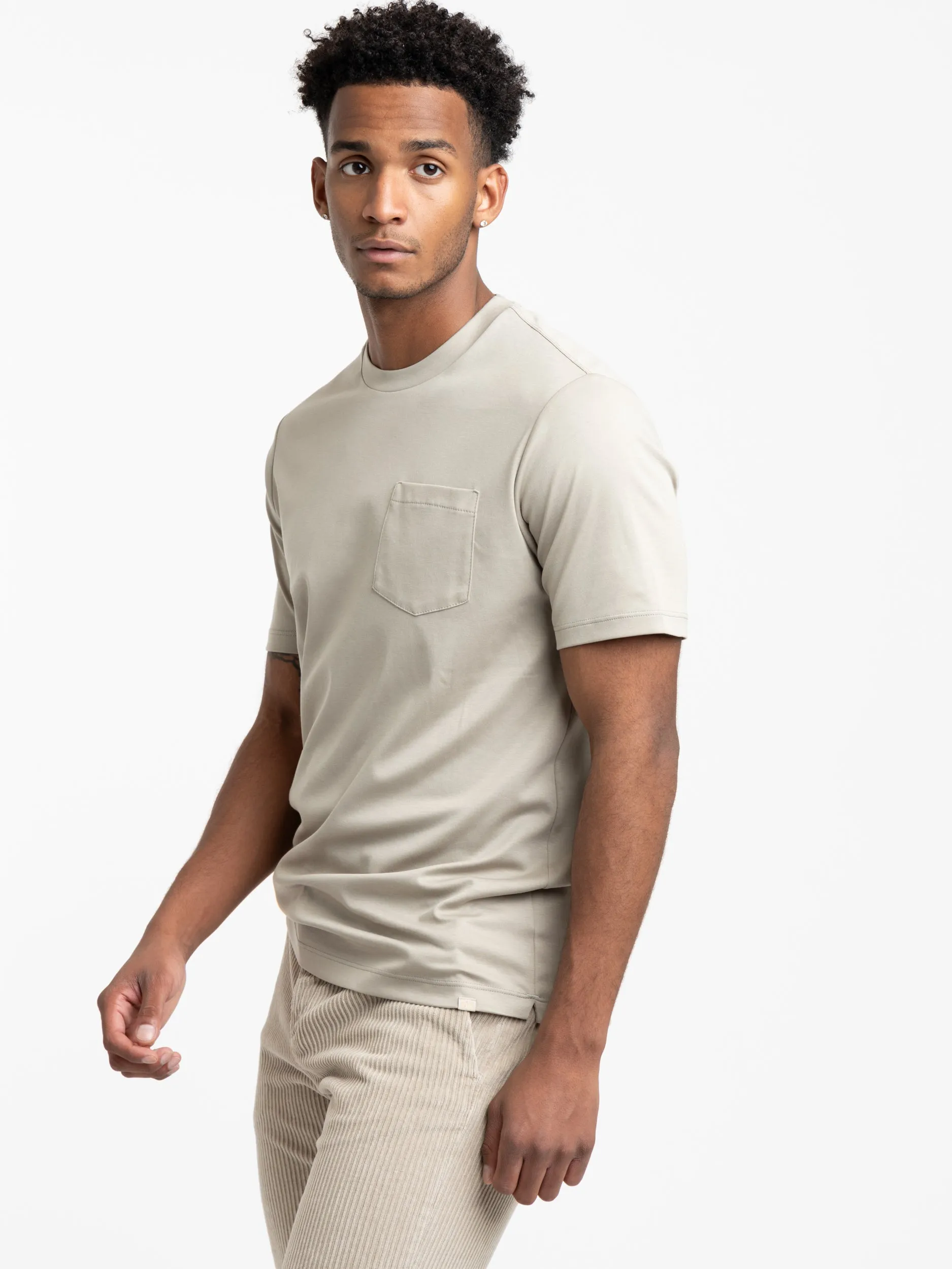 Light Green Supima Cotton Jersey