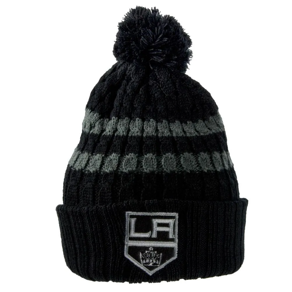 Los Angeles Kings - Logo Blue Bird Adult Adult Pom Pom Knit Hat