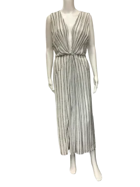 L*Space Low V-Neck Sleeveless Maxi Dress Size Medium