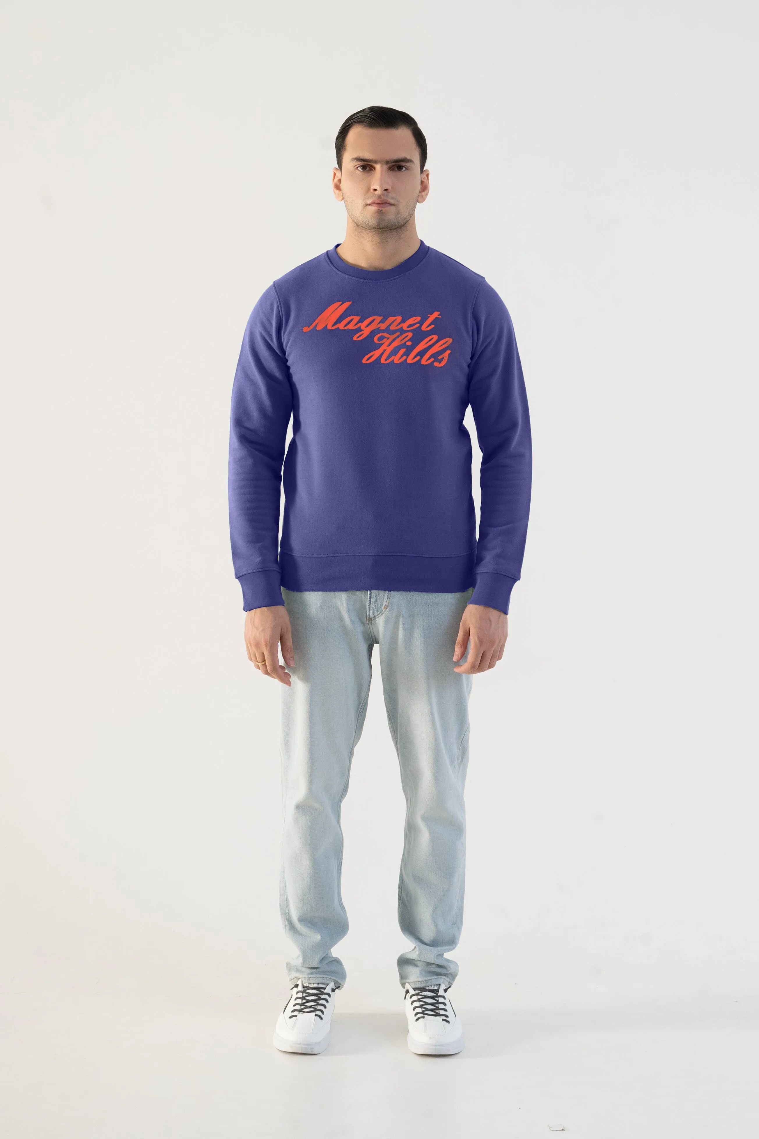 Magnet Hills Men's High Density Logo Terry Sweat Shirt